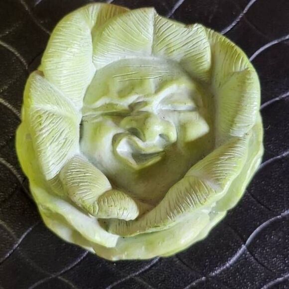 1995 Vandamme Anthropomorphic Faces Cabbage -Rare - Picture 1 of 9